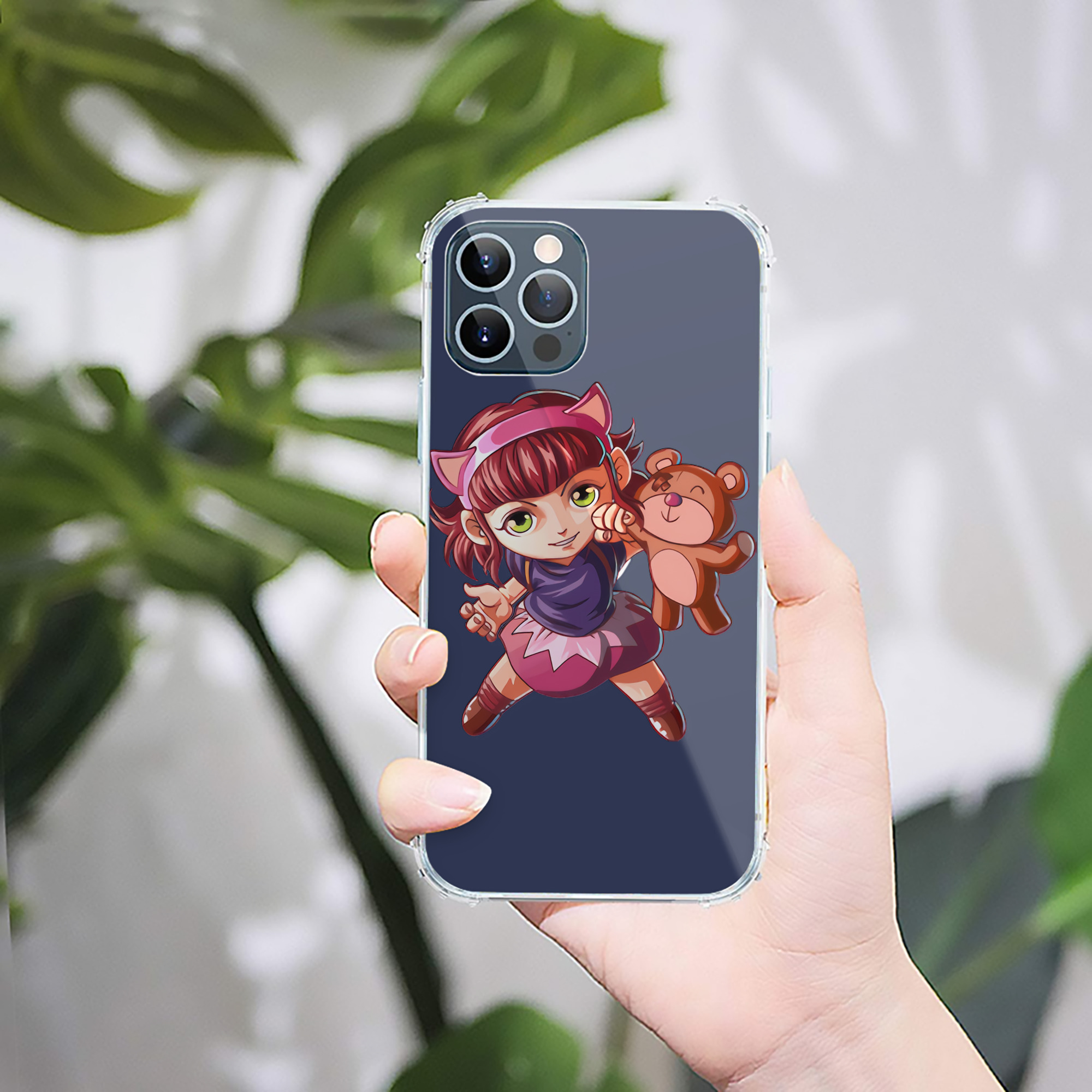 （画像用） リーグ・オブ・レジェンド League of Legends LOL 【iPhone 12シリーズ対応】透明スマホケース（クリアソフトケース）